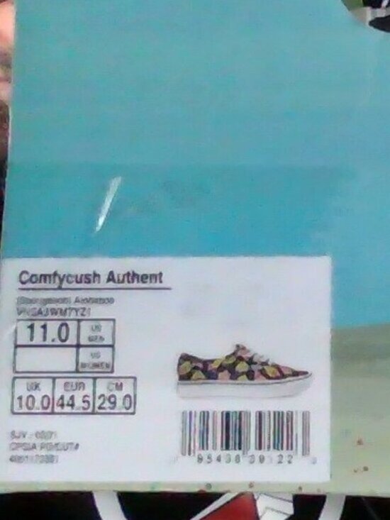 Vans Authentic Spongebob Squarepants Men 11 New Blue Yellow Logo 062026 main image 8